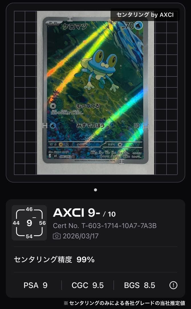 【超美品】PSA10可能メガゲッコウガex SAR ARケロマツ