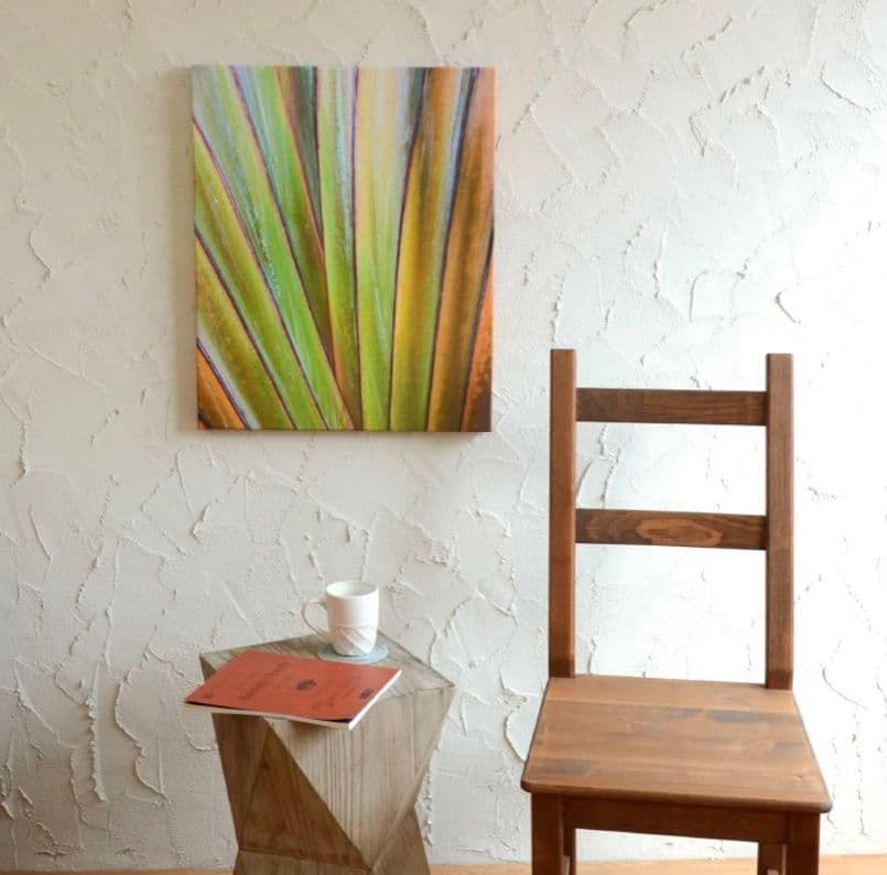 アジアン バリ島 タビビトの木柄 アートパネル 絵画 リゾート 南国 アフリカン