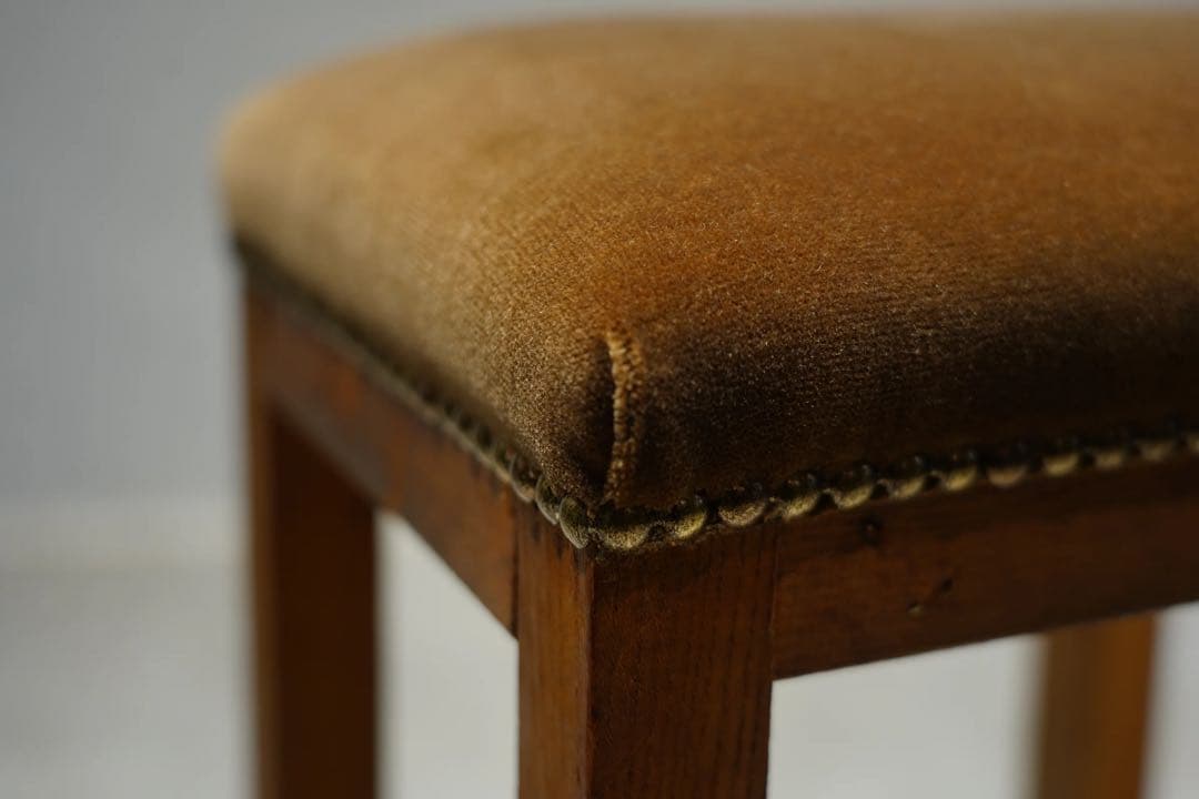 木製スツール　昭和レトロ　ビンテージ　チェア　古木