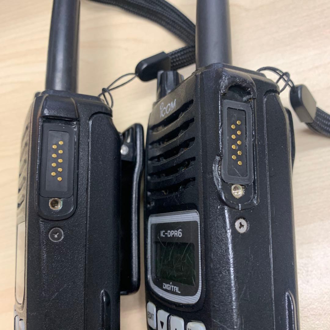激安　アイコム　デジタル簡易無線　登録局　DPR6 5W 2台セット