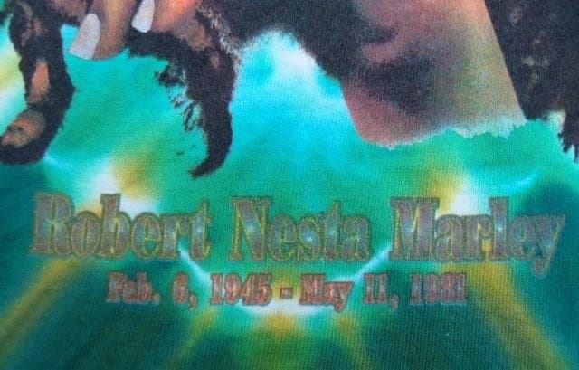 90S ヴィンテージ ボブマーリー タイダイ Tシャツ / BOB MARLEY