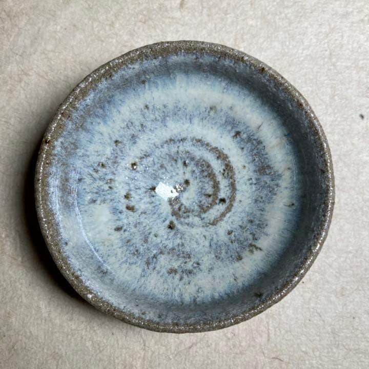 斑唐津平ぐい呑　唐津焼　ぐい呑　焼き物　陶器　酒器　陶芸