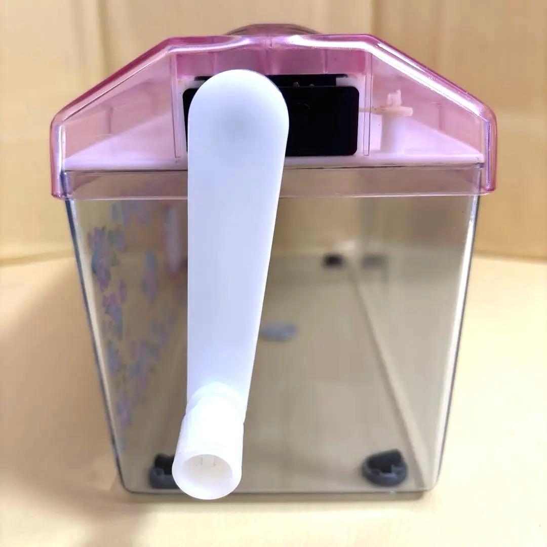 サンリオ　ハローキティ さくらんぼ　お花　手動式シュレッダー　2001年　中古