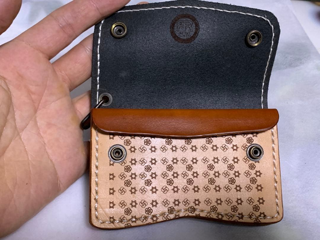 Railen kunziteレザーカードケースオーダーメイド¥45000(税抜)