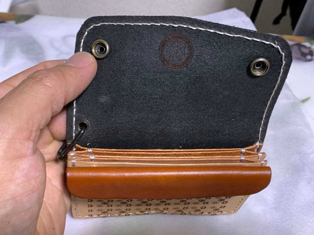 Railen kunziteレザーカードケースオーダーメイド¥45000(税抜)