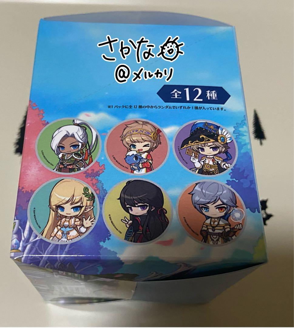 メイプルストーリー ヒーローズトレーディング缶バッジ12種セット