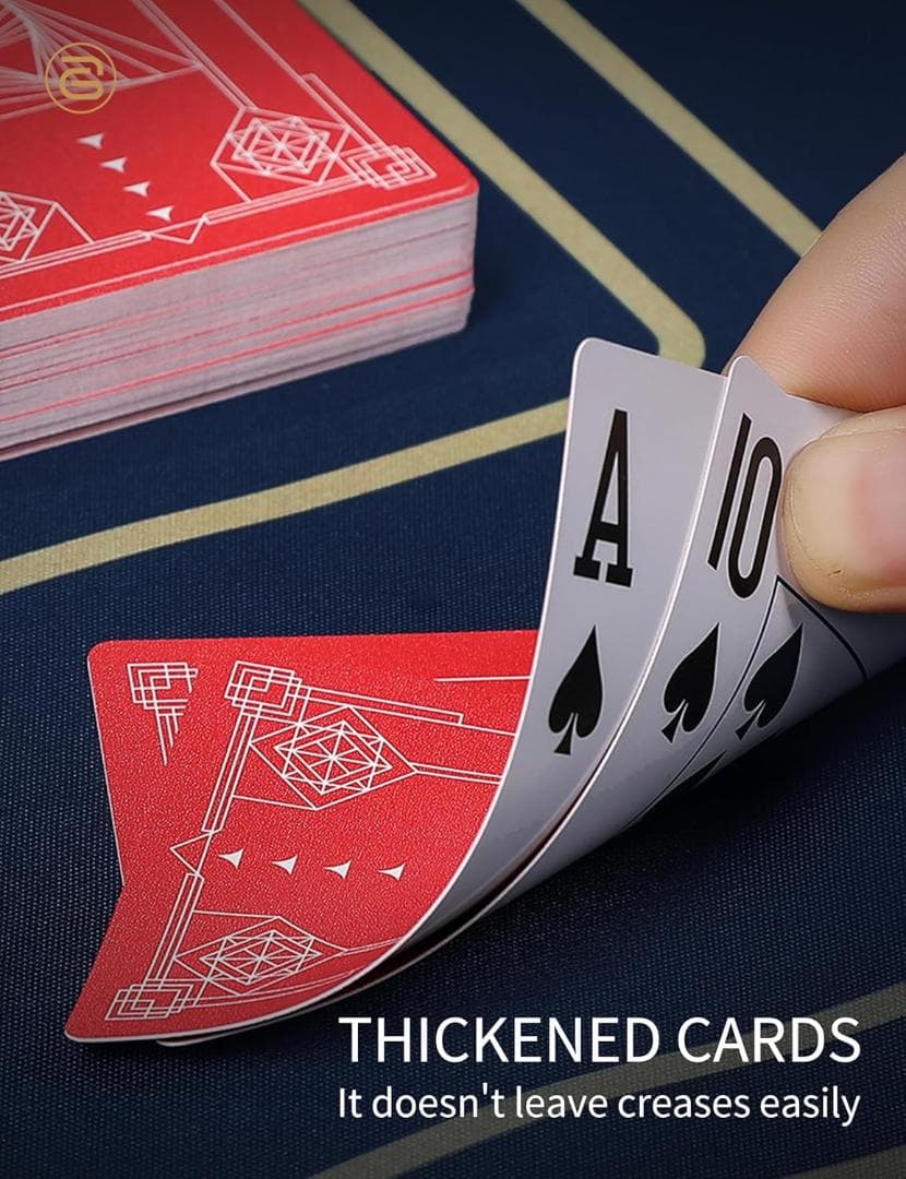 プラスチックトランプ 2デッキポーカーカード