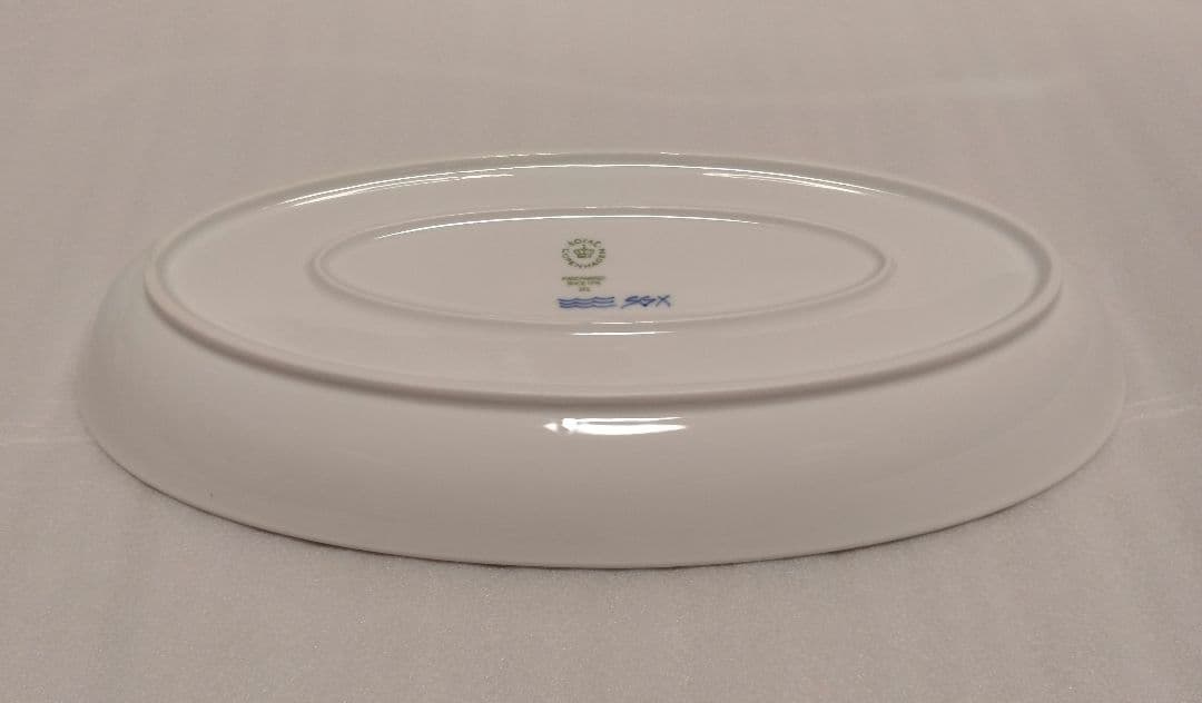 ロイヤルコペンハーゲン ブルーパルメッテ オーバルディッシュ 32cm プレート