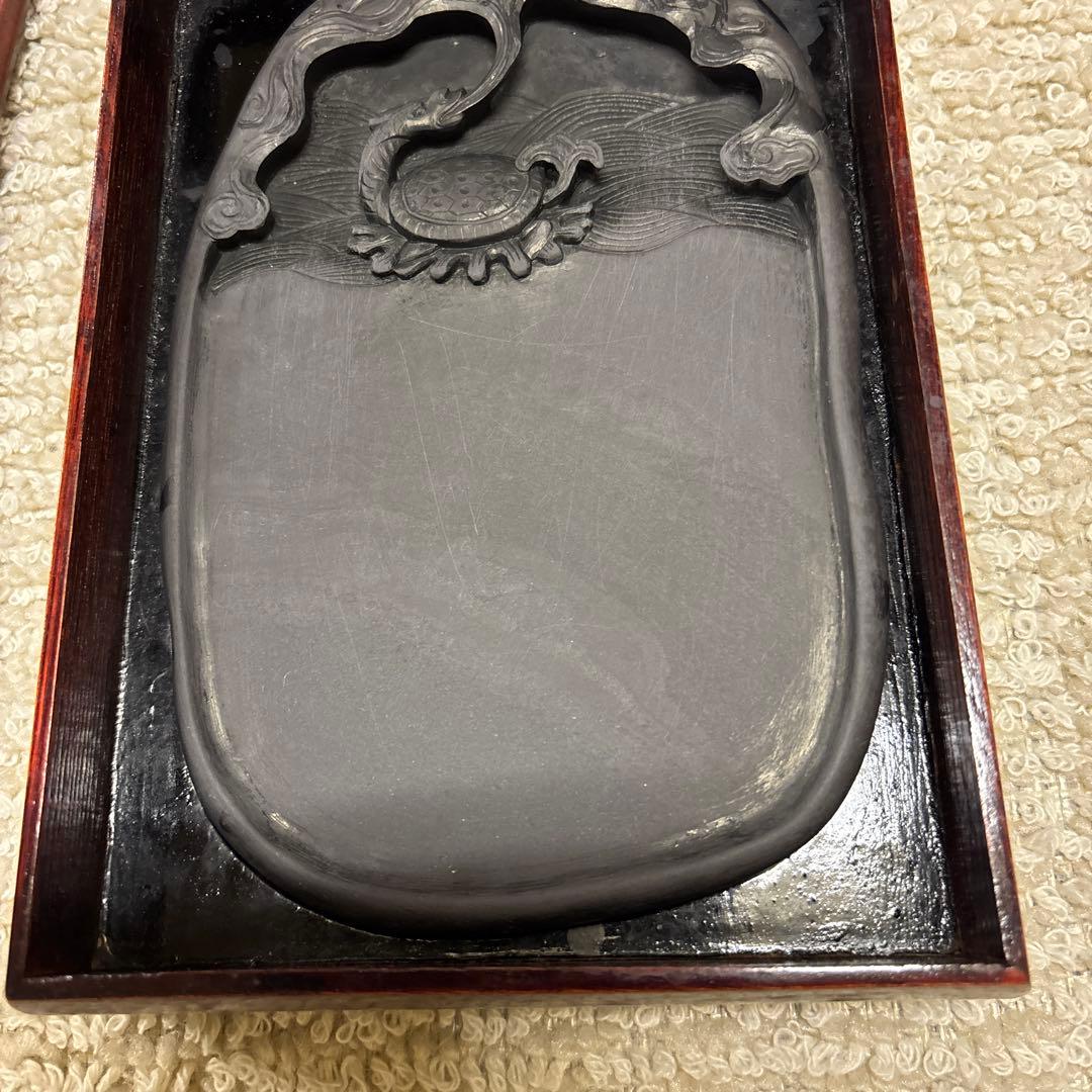 彫刻入り硯