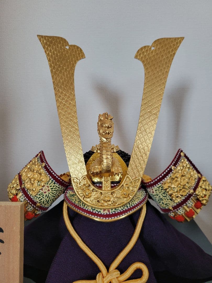 （端午の節句）大越忠製作所 忠保作 20号 御兜飾 安土