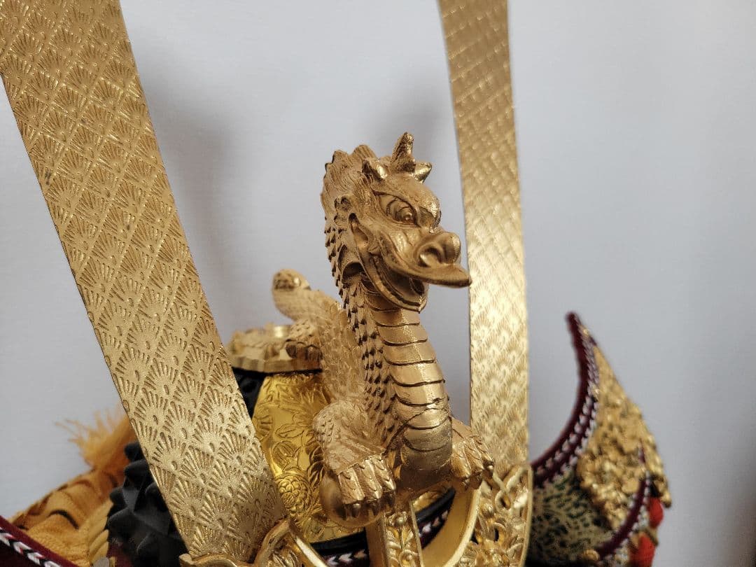 （端午の節句）大越忠製作所 忠保作 20号 御兜飾 安土