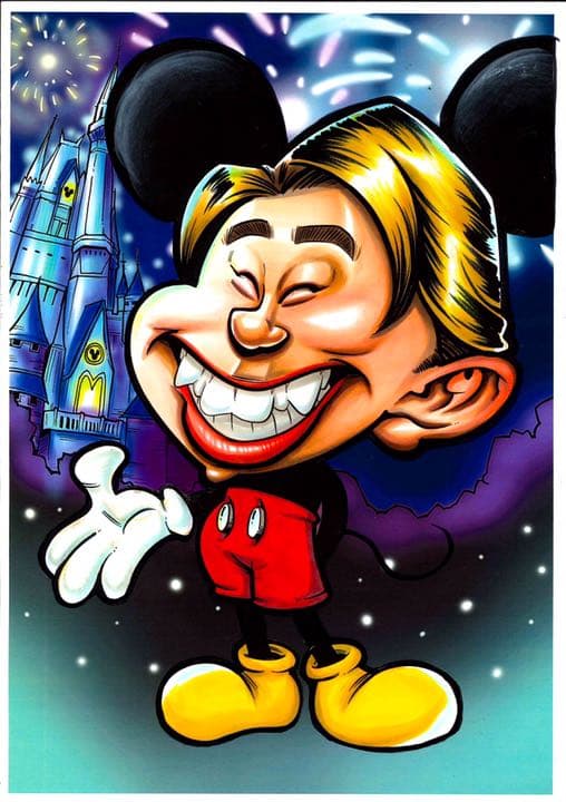 ウェルカムボードに☆似顔絵オーダー☆プレミアムver