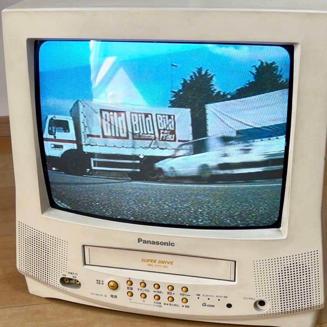 【動作確認済み】Panasonic テレビデオ TH-14EV30