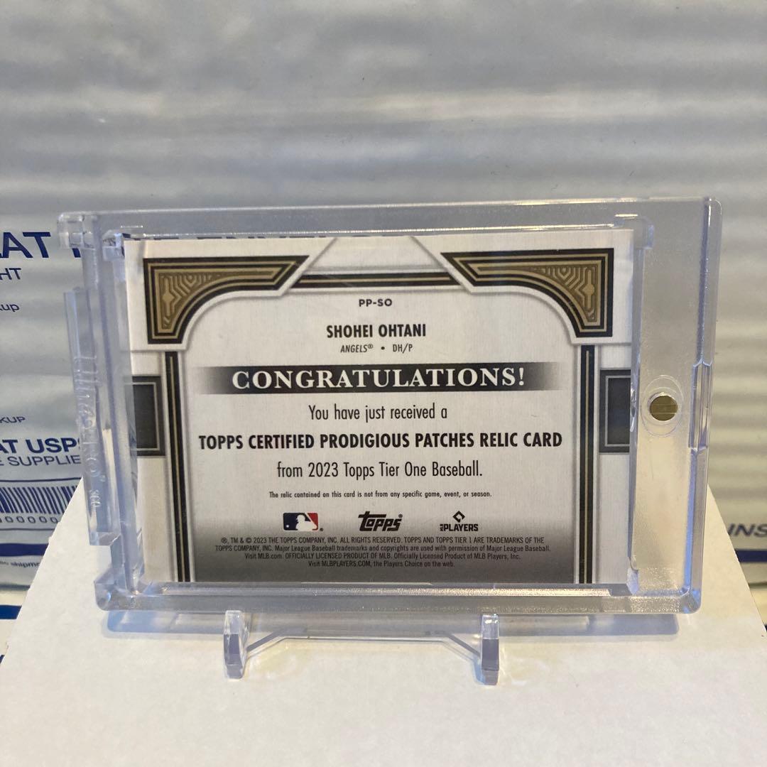 大谷翔平 エンゼルス ドジャース 実使用 パッチ topps WBC