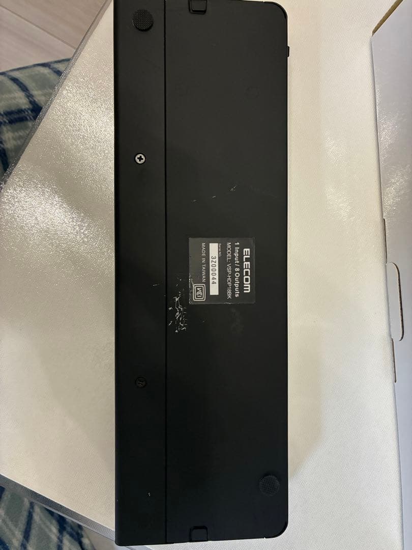 エレコムHDMI分配器1入力 8出力 HDCP2.2対応 VSP-HDP18BK