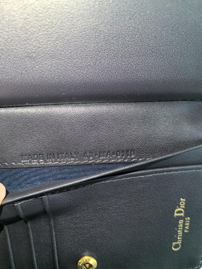 極美品クラシックモノグラム柄 キャンバス×レザー 三つ折り財布カードポケット多め