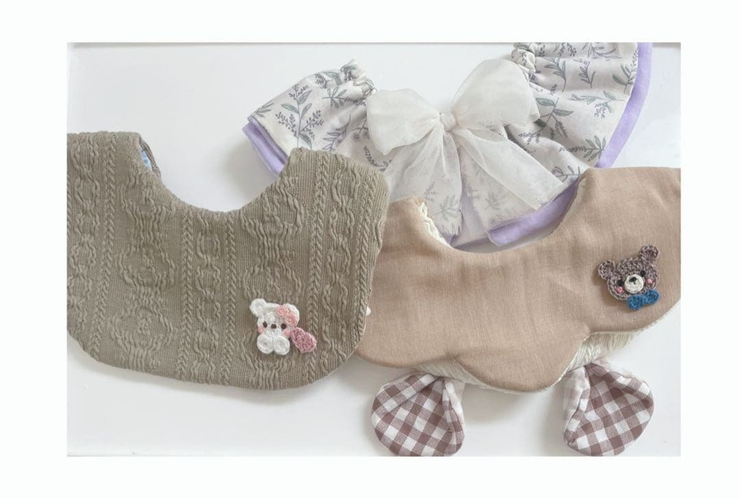 ハンドメイドスタイ　うさみみスタイ　MRG様