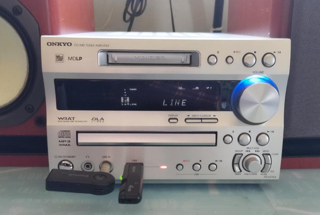ONKYO X-N7NX ミニコンポ Bluetooth対応　メンテ済　動作良好