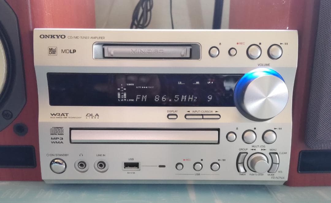 ONKYO X-N7NX ミニコンポ Bluetooth対応　メンテ済　動作良好