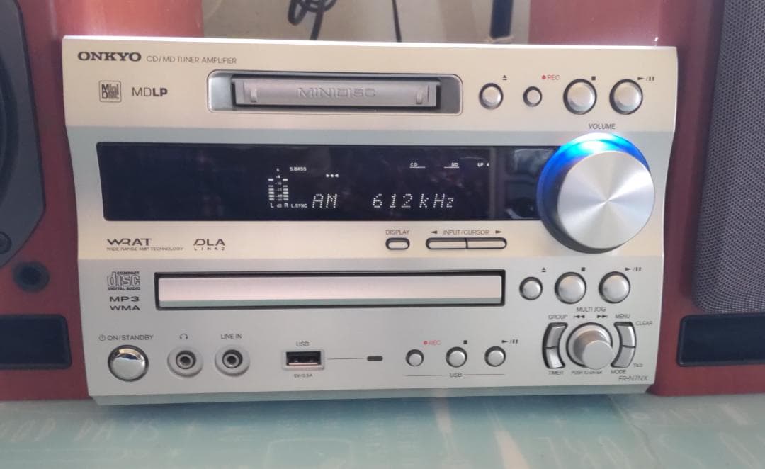 ONKYO X-N7NX ミニコンポ Bluetooth対応　メンテ済　動作良好