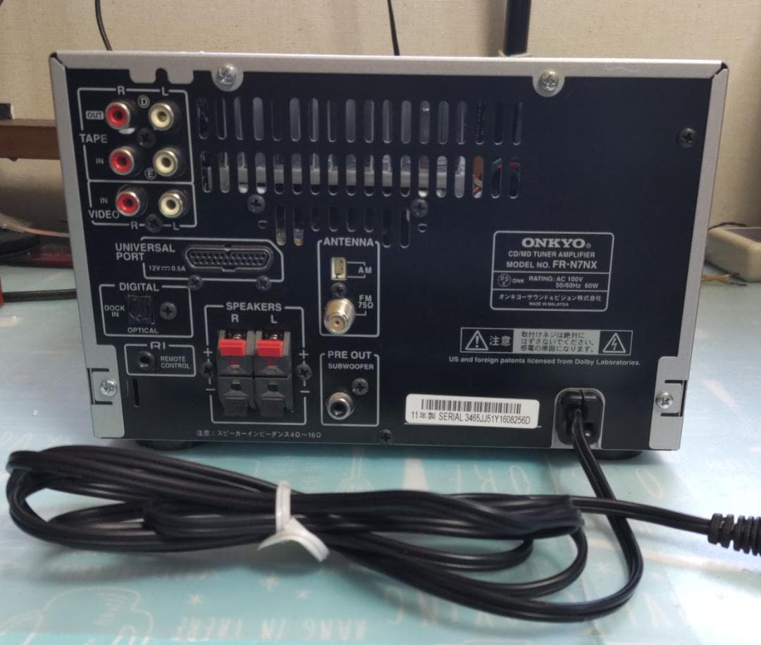 ONKYO X-N7NX ミニコンポ Bluetooth対応　メンテ済　動作良好