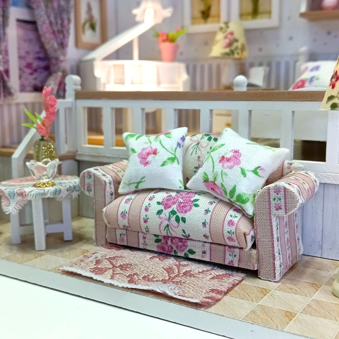 ドールハウス　完成品　ハンドメイド