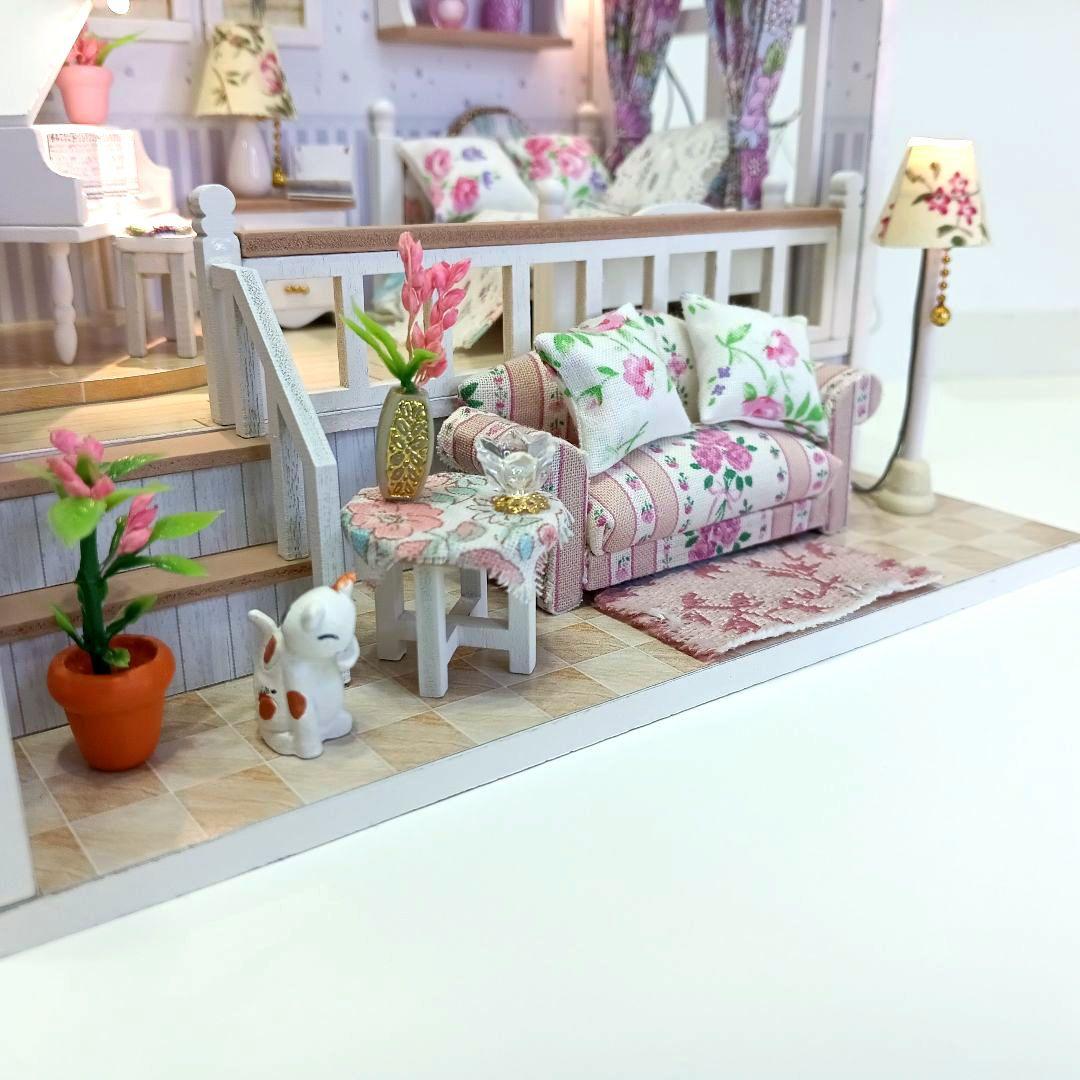 ドールハウス　完成品　ハンドメイド