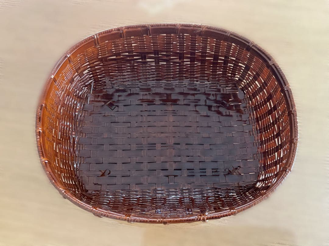 公長齋 小菅 竹籠 未使用