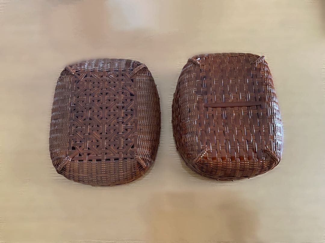 公長齋 小菅 竹籠 未使用