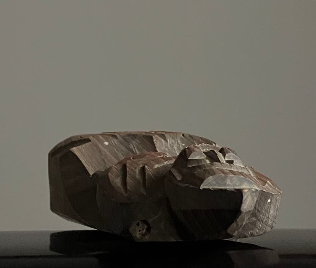 【実用信仰感じる 恵比寿 木彫 約11.5㎝ 大正〜昭和初期頃】郷土玩具仏像骨董