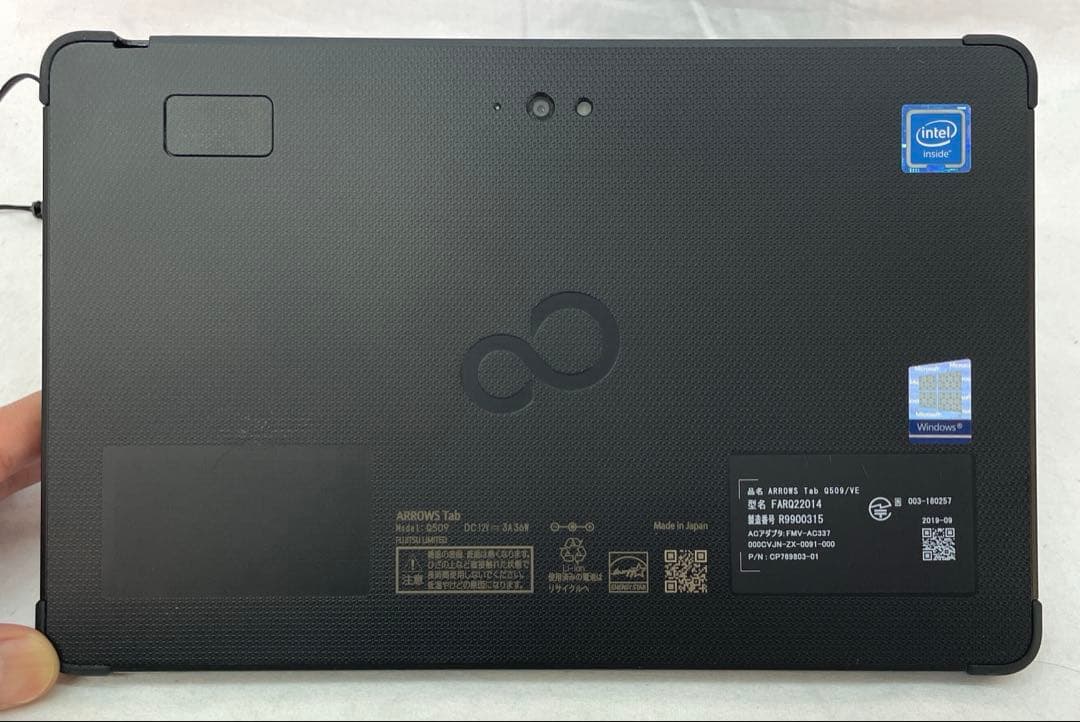富士通 ARROWS Tab Q509/VE 128GB 超美品　ペン付#C