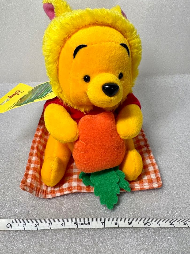 レア　ディズニーストア　くまのプーさん　着ぐるみ　平成レトロ　色　ぬいぐるみ