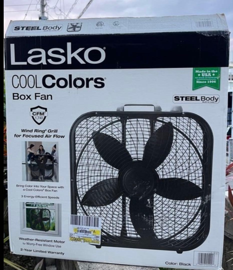 その他 LASKO BOX FAN