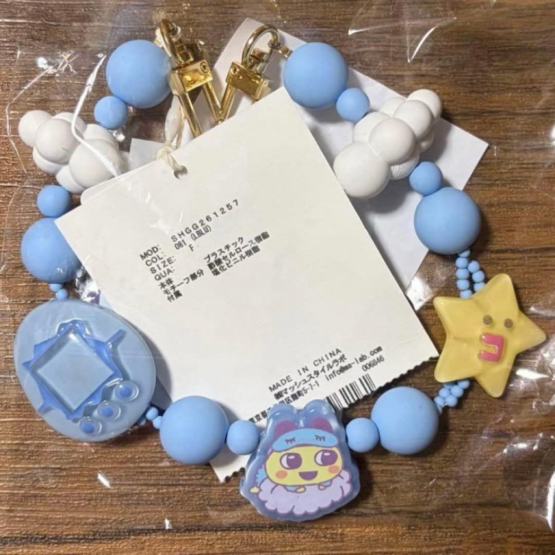 SNIDEL  【たまごっち】スマホストラップ　LBLU まめっち