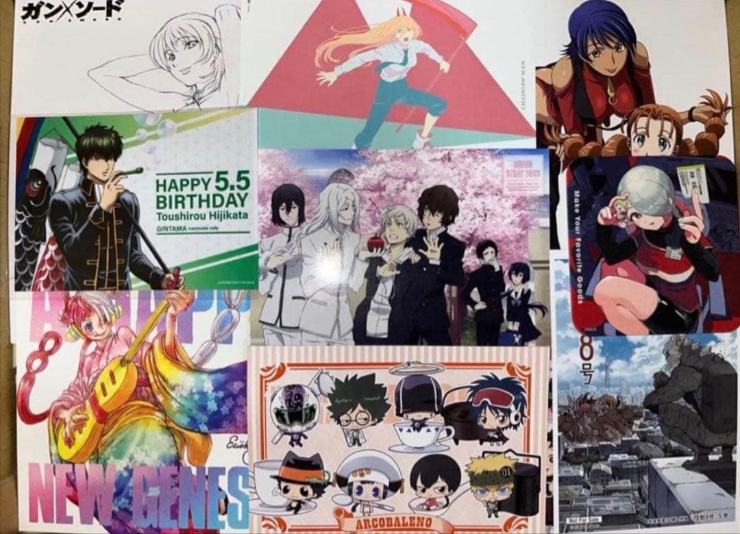 アニメグッズ キャラクター 特典 紙雑貨 紙類 2000点以上 大量 まとめ売り