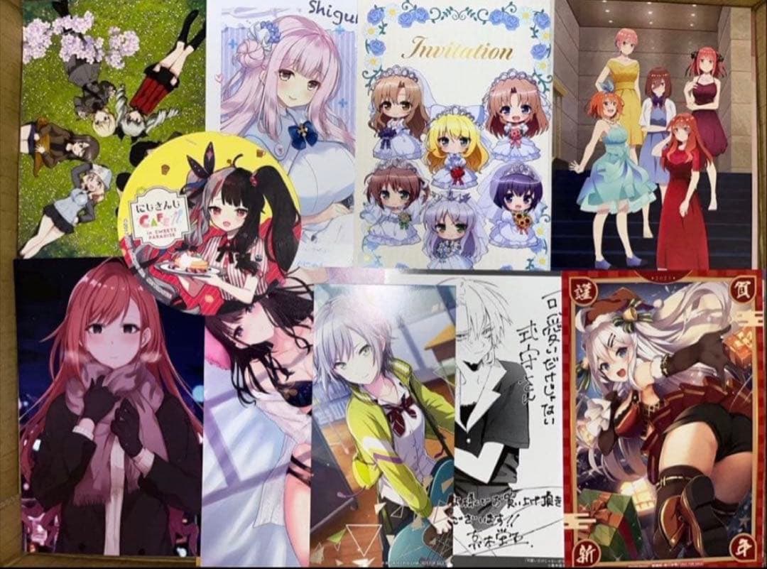 アニメグッズ キャラクター 特典 紙雑貨 紙類 2000点以上 大量 まとめ売り