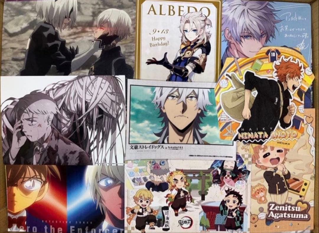 アニメグッズ キャラクター 特典 紙雑貨 紙類 2000点以上 大量 まとめ売り