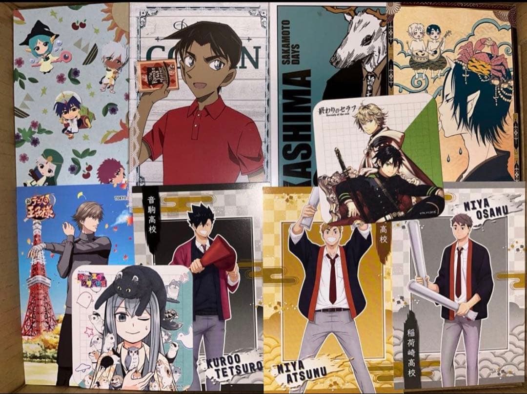 アニメグッズ キャラクター 特典 紙雑貨 紙類 2000点以上 大量 まとめ売り