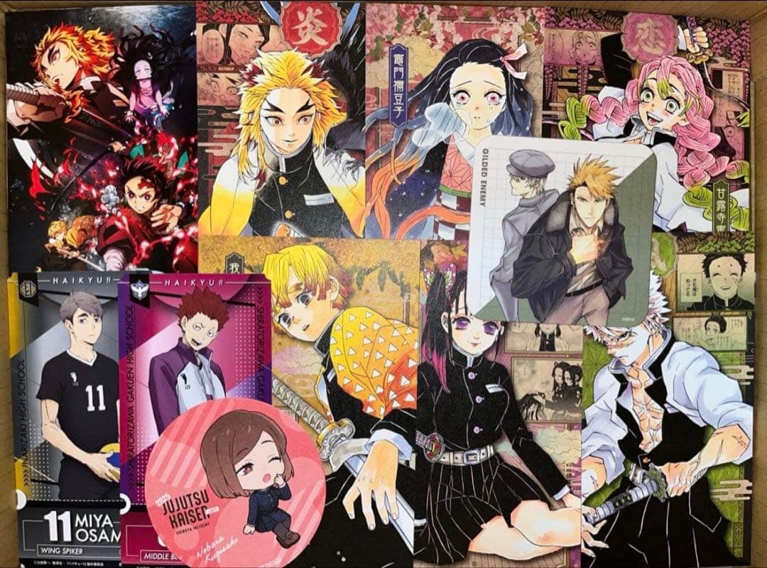 アニメグッズ キャラクター 特典 紙雑貨 紙類 2000点以上 大量 まとめ売り