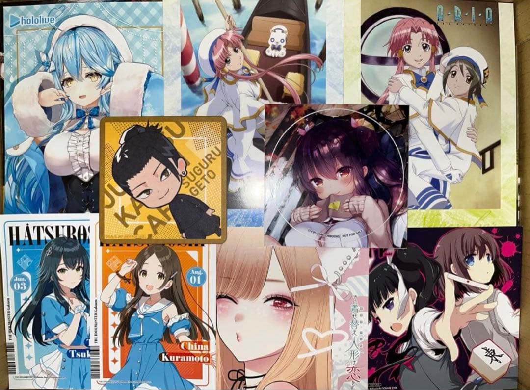 アニメグッズ キャラクター 特典 紙雑貨 紙類 2000点以上 大量 まとめ売り