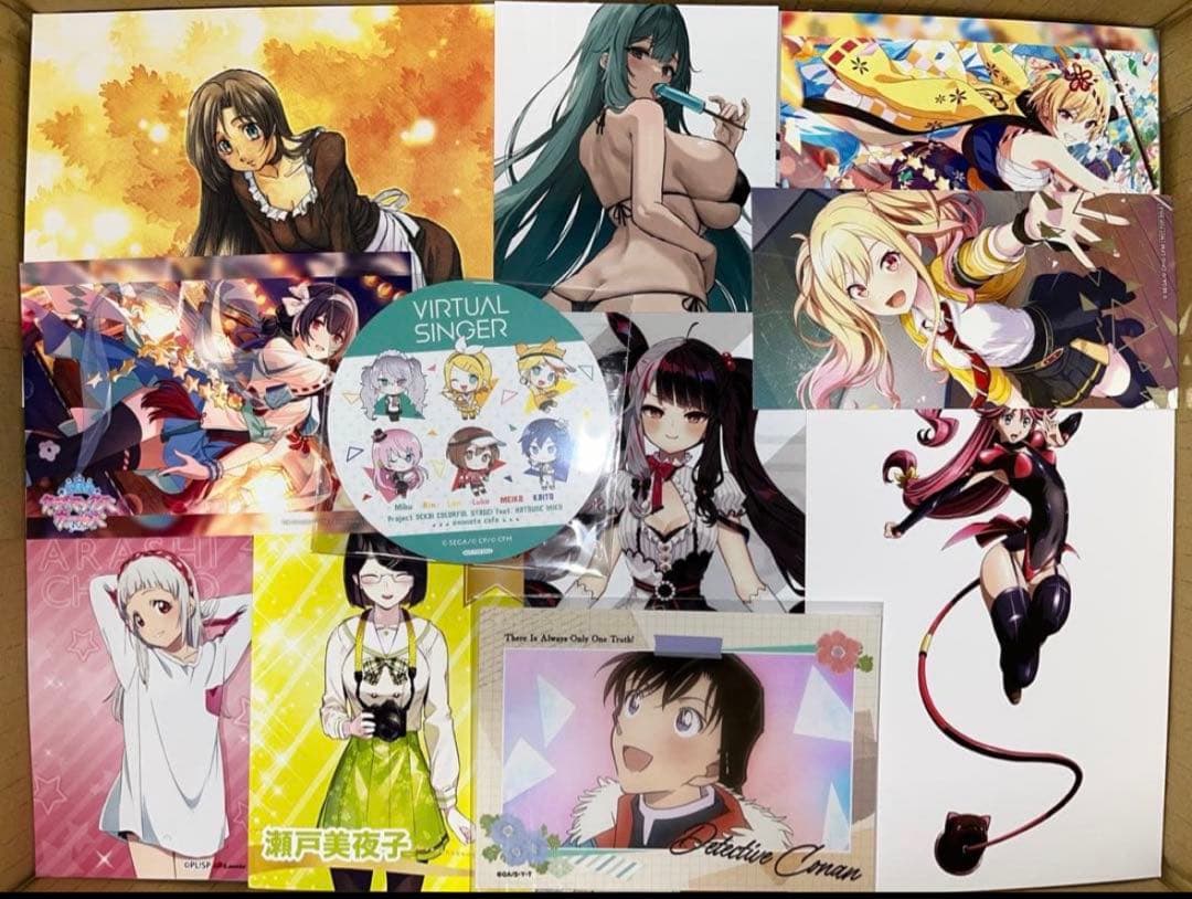 アニメグッズ キャラクター 特典 紙雑貨 紙類 2000点以上 大量 まとめ売り