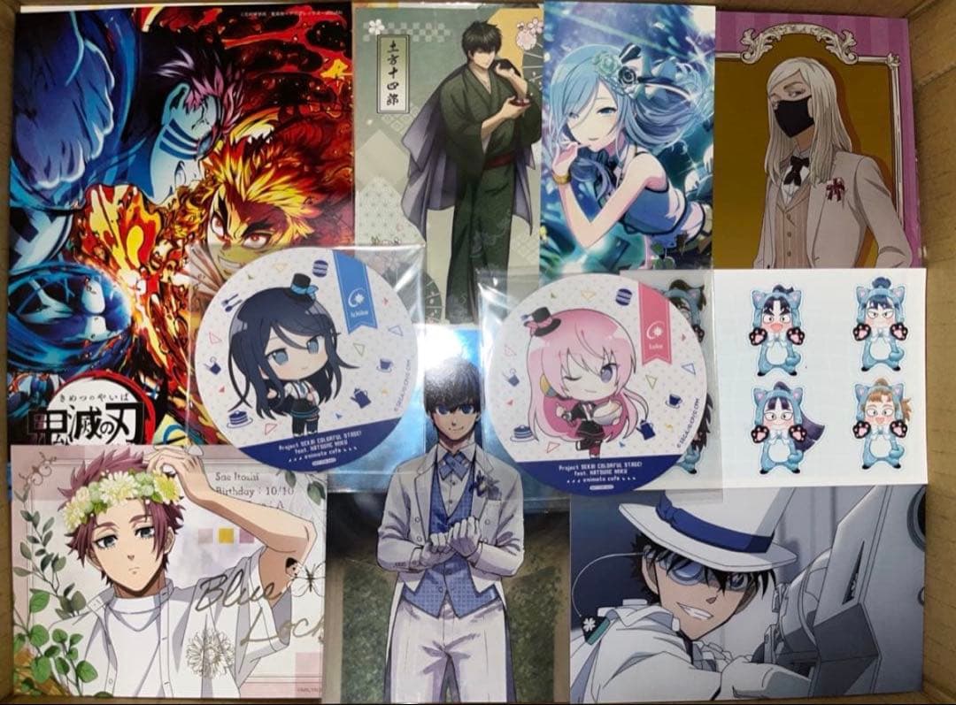 アニメグッズ キャラクター 特典 紙雑貨 紙類 2000点以上 大量 まとめ売り