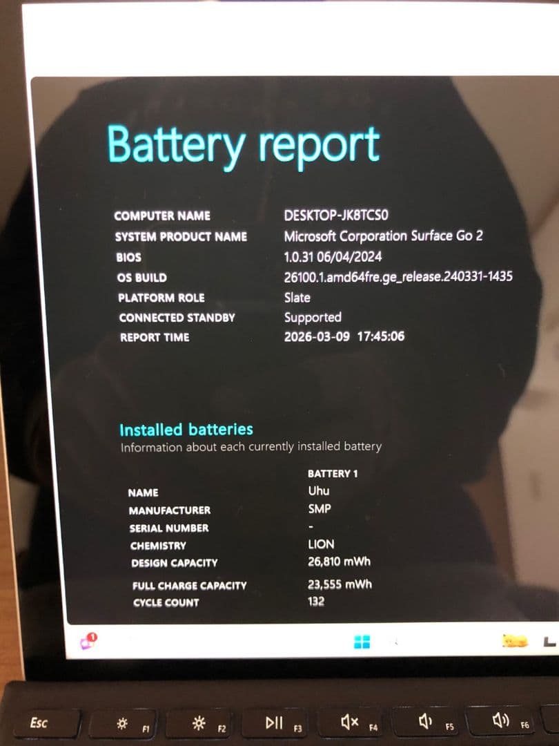 Surface Go 2 128GB/8GB with キーボード