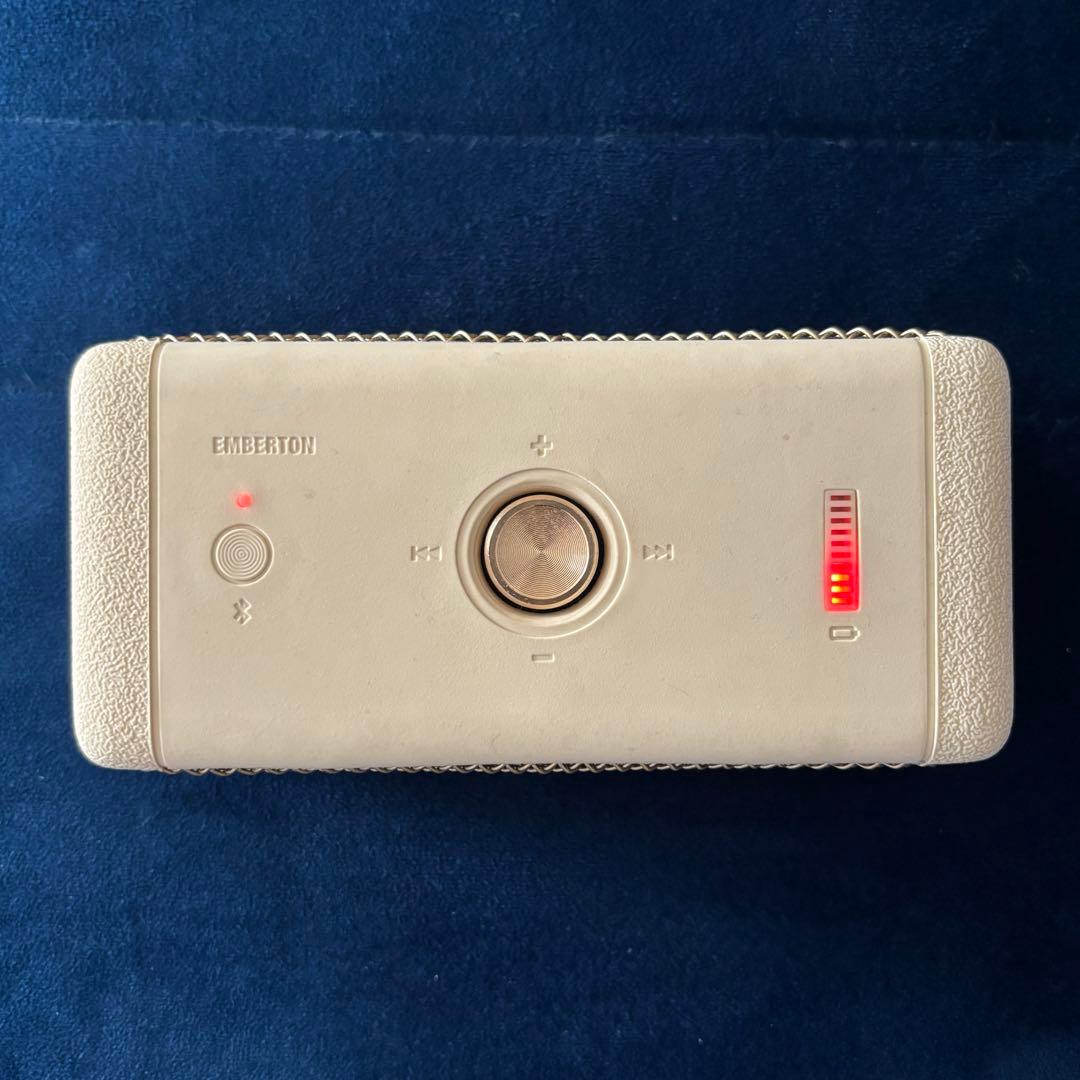 Marshall Emberton Ⅱワイヤレススピーカー クリーム