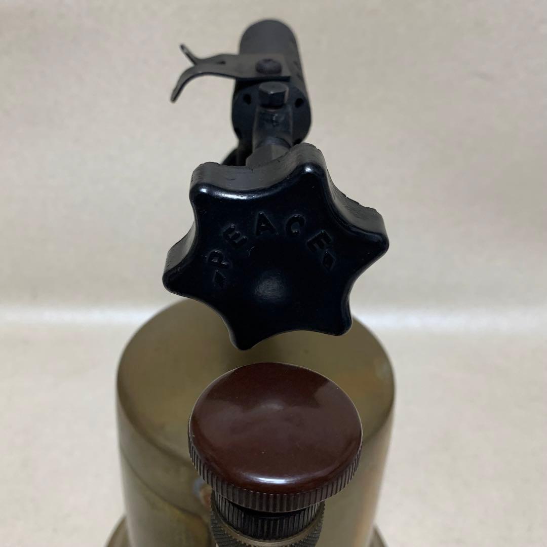 鳩ピース　トーチランプ　ガソリンバーナー　武蔵製作所