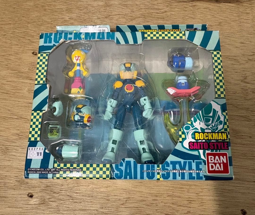ロックマンエグゼ ロッキンアクション サイトスタイル 新品 3体セット バンダイ