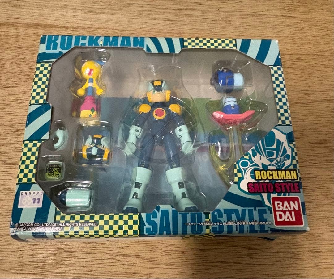 ロックマンエグゼ ロッキンアクション サイトスタイル 新品 3体セット バンダイ