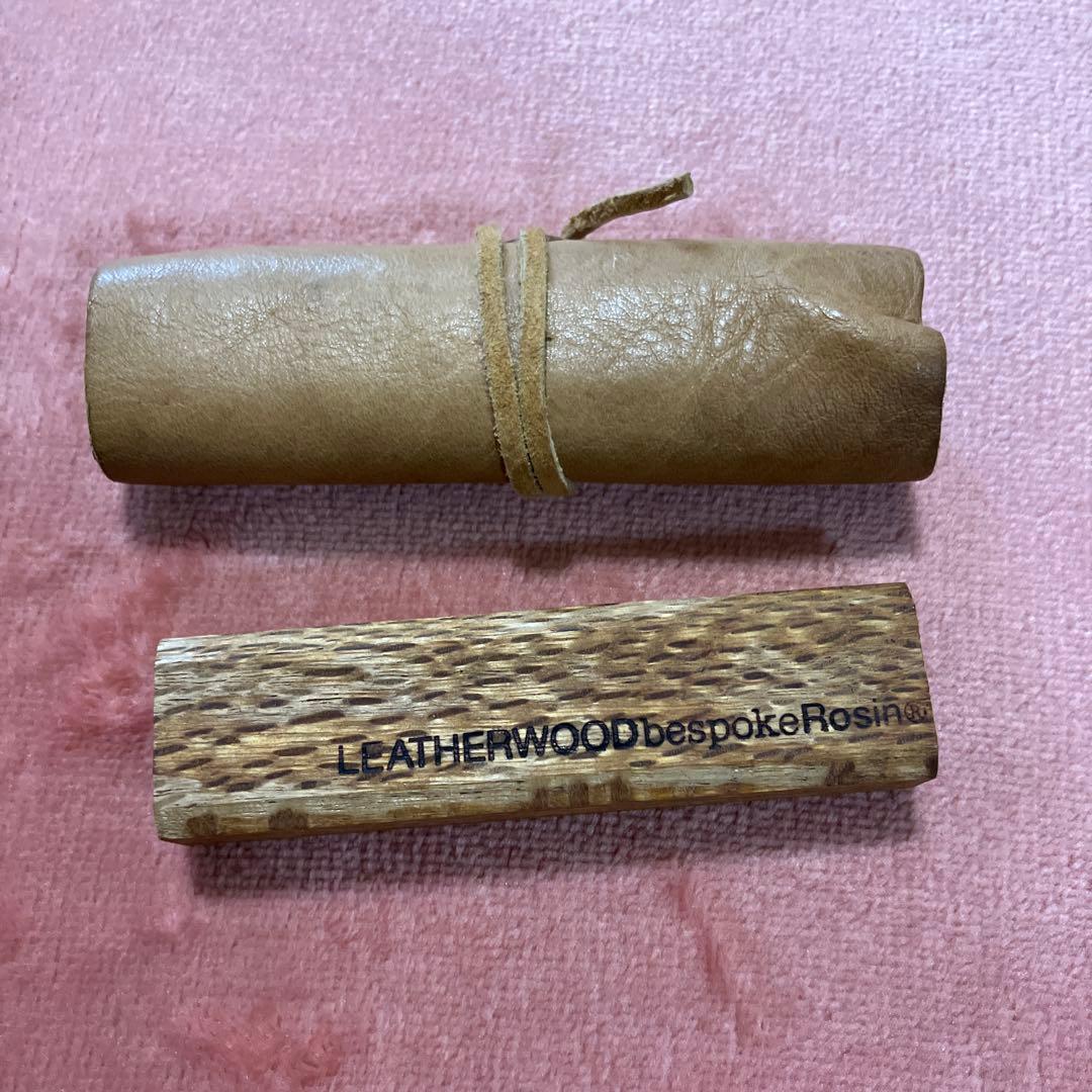 レザーウッドベスポーク チェロ 松脂 クリスプ:サプル 50:50