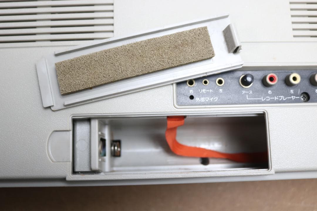 SHARP GF-818ST Wラジカセ レトロジャンク品