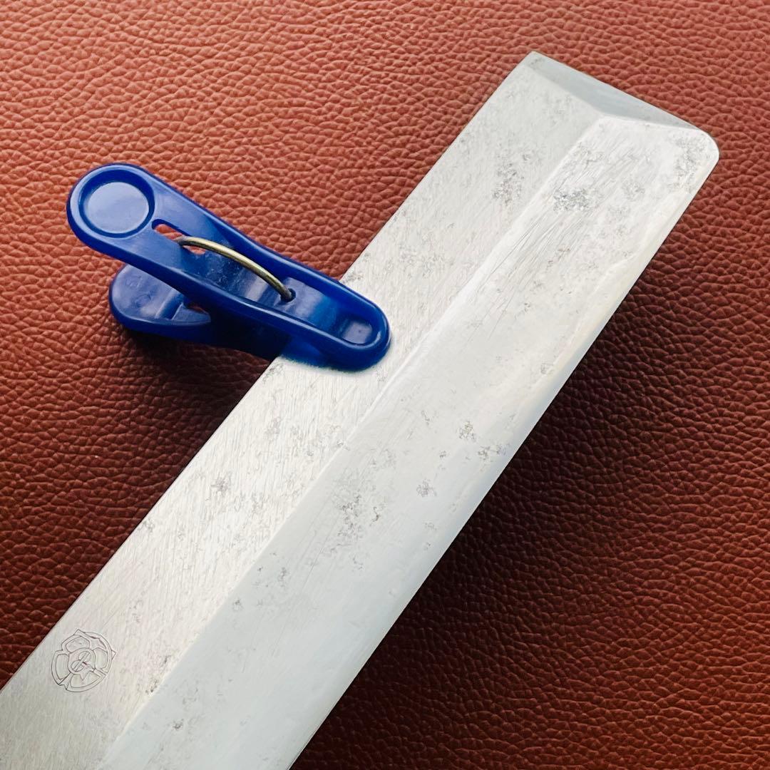 一竿子忠綱　薄刃包丁　刃渡り　180mm　手研ぎ済み